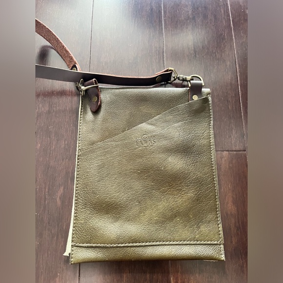 Speckled Fawns Genuine Leather Crossbody Bag Shoulder Small Things New Anne Flan - Picture 4 of 4